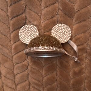 Disneyland 60th Anniversary Silver Ornament